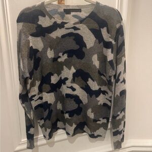 360 Cashmere Women’s Camouflage Sweater